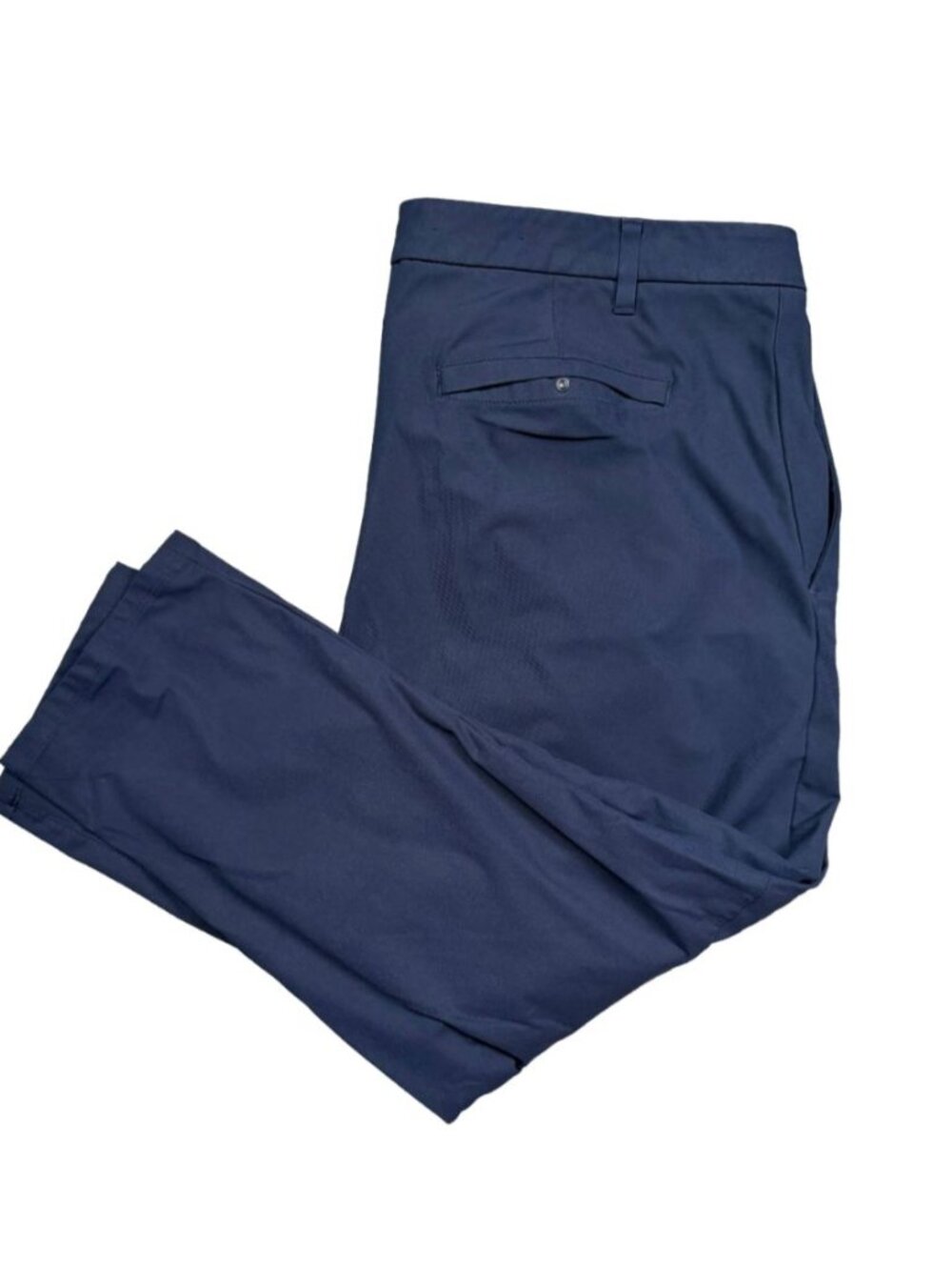 Lululemon ABC Pants Navy Blue Slim Fit Stretch Tech Chino Mens Size 40 SHORT